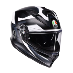 Каска AGV K7 MPLK GLIMPSE MATT BLACK/WHITE