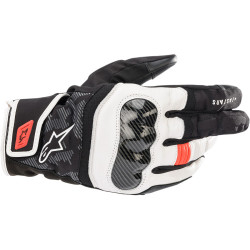РЪКАВИЦИ ALPINESTARS SMX Z DRYSTAR BLACK/WHITE/RED FLUO