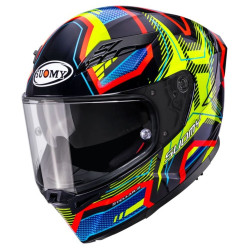 КАСКА SUOMY STELLAR 2 BLACKSTAR BLUE/YLW-06