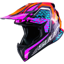 КАСКА SUOMY X-Wing MOTLEY RED/PURPLE