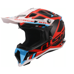 КАСКА LS2 SUBVERTER EVO II STOMP WHITE/BLUE/RED