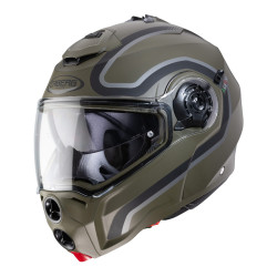 КАСКА CABERG DROID PURE MATT MILITARY GREEN/BLACK/ANTHRACITE