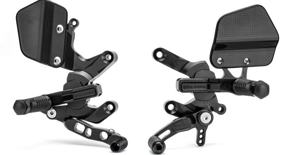 Acculign Rearsets REARSET VCR BK GILLES TOOLING