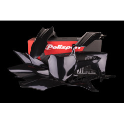 Комплект пластмаси Polisport  за  Honda CRF 250/450 BLACK 2013-2016 год.