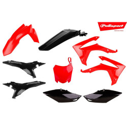 Комплект пластмаси Polisport  за  Honda CRF 250/450  Black/RED  2017-2020 год.
