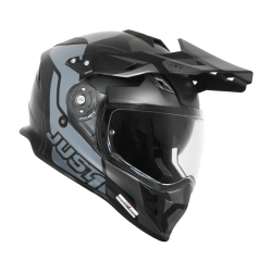 КАСКА JUST1 J34 PRO TOUR TITANIUN/BLACK MATT