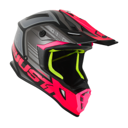 КАСКА JUST1 J38 BLADE FLUO FUXIA/BLACK MATT