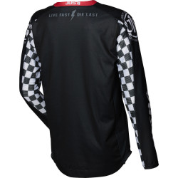 ТЕКСТИЛНА БЛУЗА JUST1 J-FORCE RACER BLACK/ WHITE