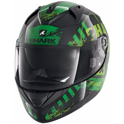 Каска Shark RIDILL SKYD Black Green