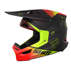 КАСКА SHOT FURIOUS MATRIX RED MATT