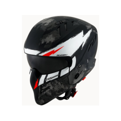 Каска SUOMY ARMOR HI VOLT matt black/white