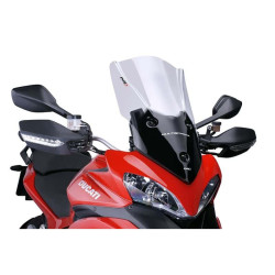 PUIG WINDSHIELD TOURING PLUS DUCATI MULTISTRADA 1200/S 10-12 LIGHT SMOKE