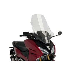 PUIG WINDSCREEN V-TECH LINE TOURING HONDA FORZA 750 21-24 TRANSPARENT