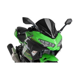 PUIG Z-RACING WINDSCREEN KAWASAKI NINJA 400 18-24 BLACK