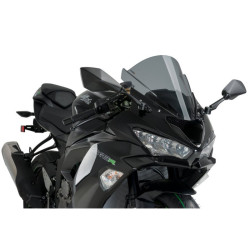 PUIG Z-RACING WINDSCREEN KAWASAKI ZX-6R 636 NINJA 13-17 DARK SMOKE