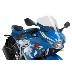 PUIG Z-RACING WINDSCREEN SUZUKI GSX-R125 17-24 TRANSPARENT