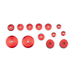 PUIG ALUMINUM FRAME CAPS BMW R1250 R 18-24 RED