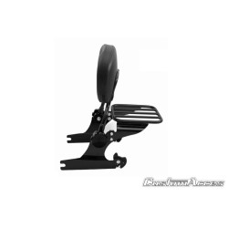 CUSTOM ACCES BACKREST LUXUS SOFTAIL HARLEY D. CVO SOFTAIL SPRINGER FXSTSSE 07-09 BLACK - COD. RSD201N