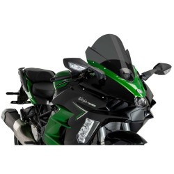 PUIG Z-RACING WINDSCREEN KAWASAKI NINJA H2 SX 22-24 DARK SMOKE