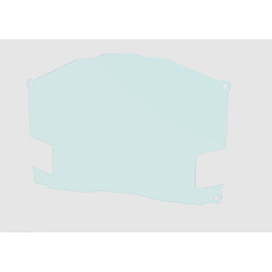 RACINGBIKE VETRO DI RICAMBIO PROTEZIONE DASHBOARD PER STRALINE DAVINCI PER SUZUKI GSX-R1000 09-10 TRASPARENTE