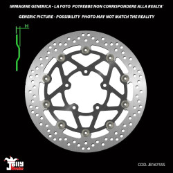 JOLLY BRAKE SEMI-FLOATING FRONT BRAKE DISC TRIUMPH STREET TRIPLE/ABS 675 13-14-OFFER